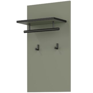 Věšák CROSI 03 zelená / černá