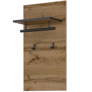 Věšák CROSI 03 dub wotan / černá