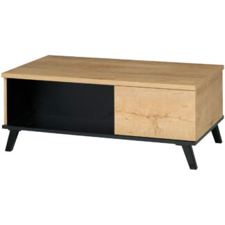 Konferenční stolek JOHNNY JH8 dub lefkas / černý