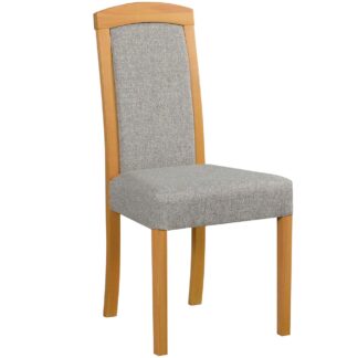Židle DK35 grandson s šedou látkou 5B
