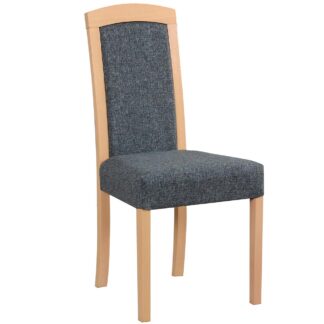 Židle DK35 sonoma s grafitovou látkou 8B