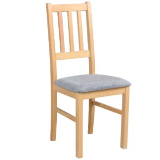 Židle DK4 v barvě grandson se šedou látkou 16B