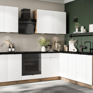 Kuchyně ELLEN 2 dub artisan / bílá