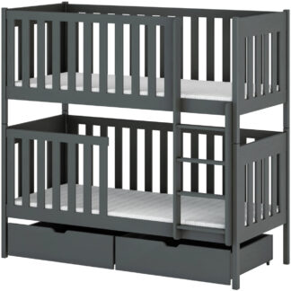 Patrová postel 90x190 ALVA grafit