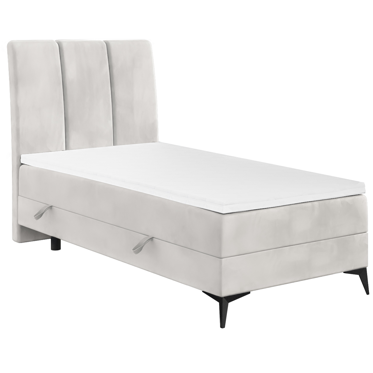 Kontinentální postel ABERT 90x200 levá magic velvet 2250