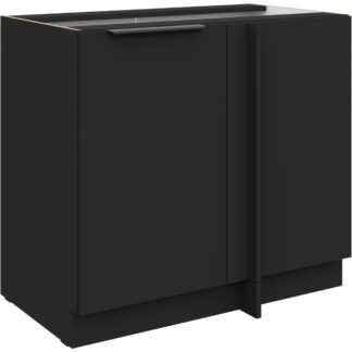 Dolní skříňka rohová 105 SILVIA 15 černý