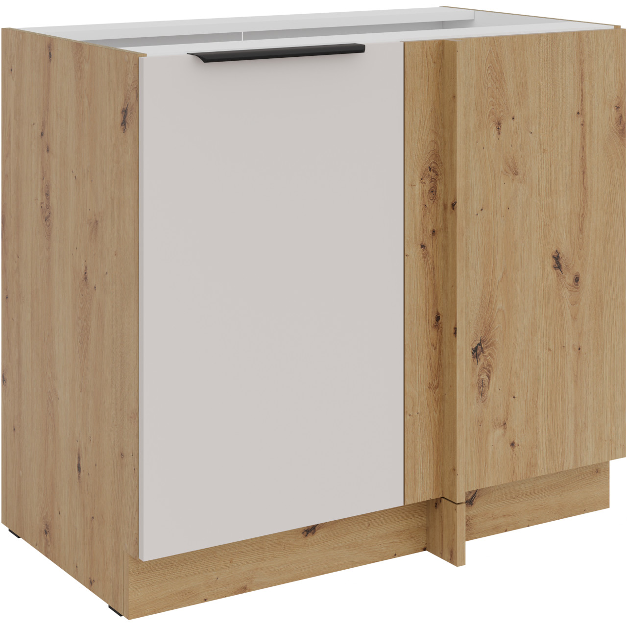 Dolní skříňka rohová 105 IBARA 15 dub artisan / kašmír