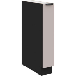 Skříňka dolní CARGO 15 SILVIA 14 černý / kašmír