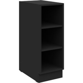 Police dolní 30 SILVIA 51 černý mat