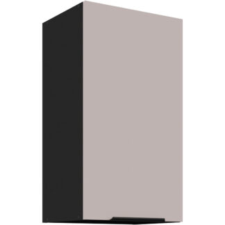 Skříňka horní 40 SILVIA 39 černý / kašmír