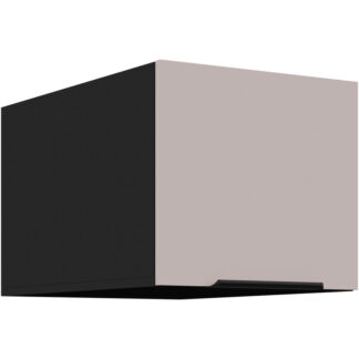 Skříňka horní 40 SILVIA 38 černý / kašmír