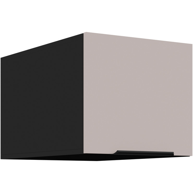 Skříňka horní 40 SILVIA 38 černý / kašmír