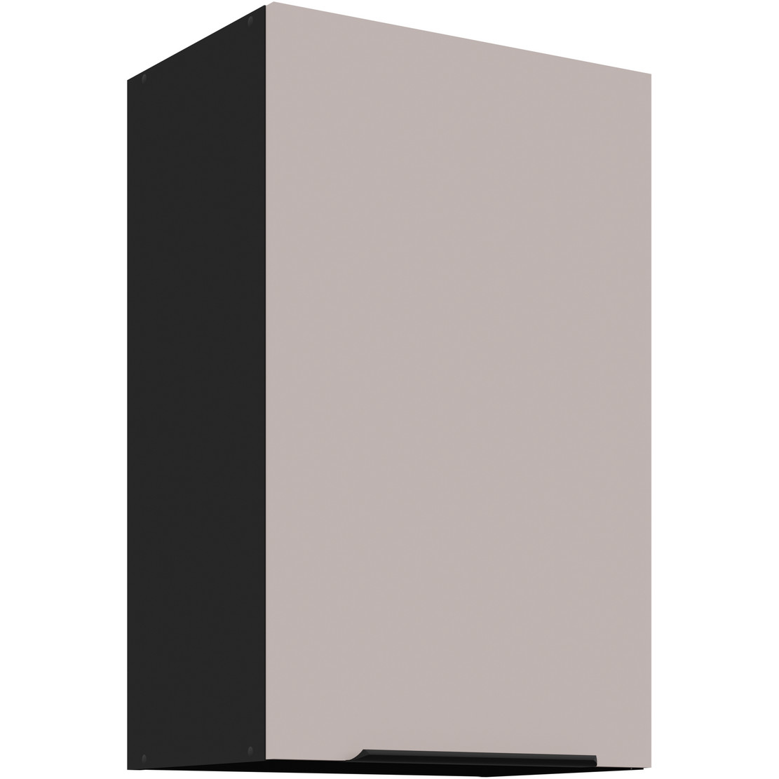 Skříňka horní 45 SILVIA 35 černý / kašmír