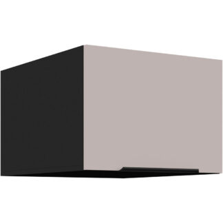 Skříňka horní 50 SILVIA 32 černý / kašmír