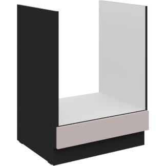 Skříňka na vestavnou troubu 60 SILVIA 07 černý / kašmír