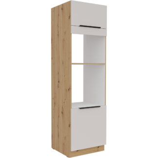 Vysoká kuchyňská skříňka 60 IBARA 44 Dub Artisan / Kašmír