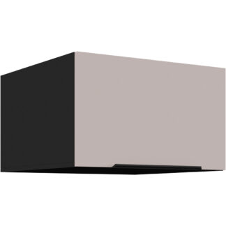 Skříňka horní 60 SILVIA 24 černý / kašmír