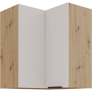 Skříňka horní rohová 60 IBARA 26 dąb artisan / kaszmir