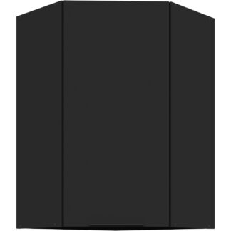 Skříňka horní rohová 60 SILVIA 28 černý