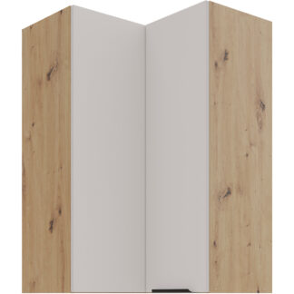 Skříňka horní rohová 60 IBARA 27 Dub Artisan / Kašmír