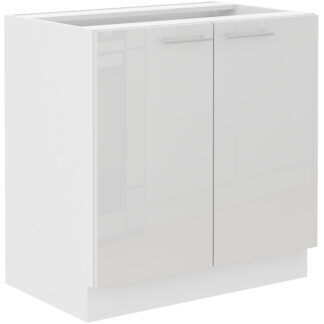 Dolní skříňka 80 LAURA 02 bílý lesk