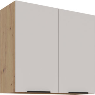 Skříňka horní 80 IBARA 18 dub artisan / kašmír