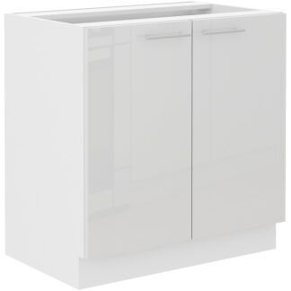 Dolní skříňka pod dřez 80 LAURA 01 bílý lesk