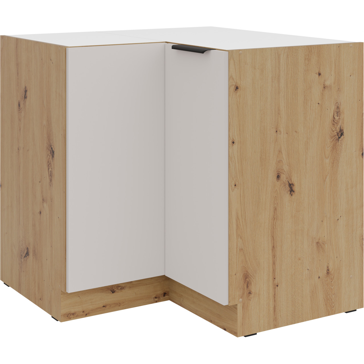 Dolní skříňka rohová IBARA 16 dub artisan / kašmír