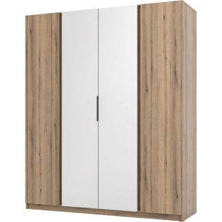 Skříň 200cm se zrcadlem KAYA 08 dub evoke