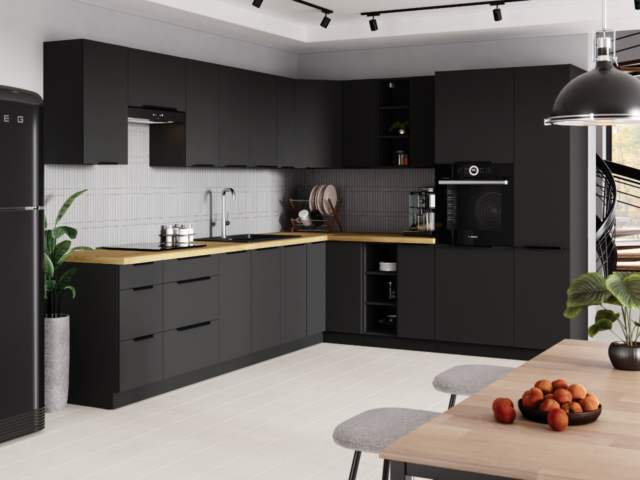 Kuchyně SILVIA 1 černá
