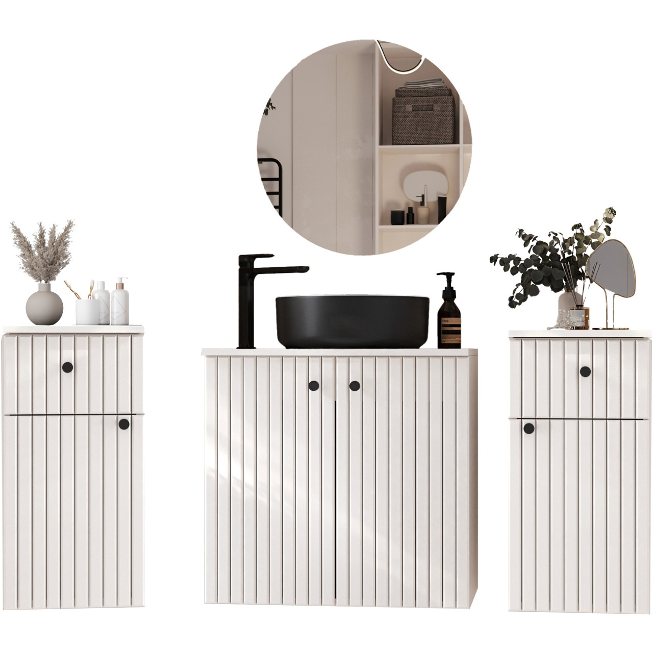 Koupelnová sestava ASTO MAX bílá