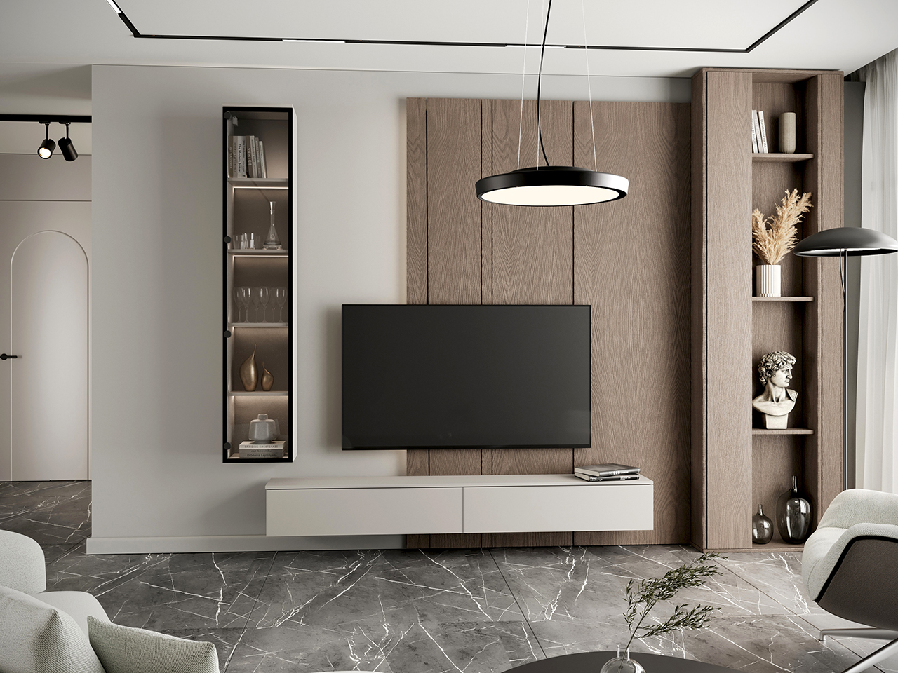 Obývací stěna FIGO 2 kašmír