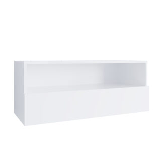 Komoda RTV ONIVIO ON6B bílý lesk