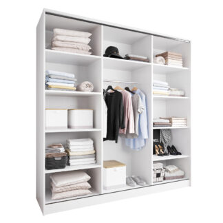 Skříň otevřená MERV K5 200 bílá