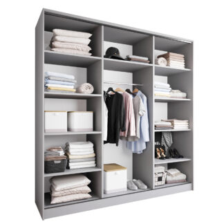 Skříň otevřená MERV K5 200 šedá