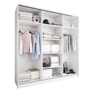 Skříň otevřená MERV K6 180 bílá