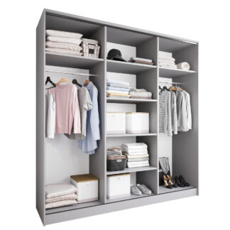 Skříň otevřená MERV K6 180 šedá