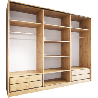 Skříň otevřená MERV K8 270 dub artisan