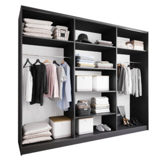 Skříň otevřená MERV K6 250 černá