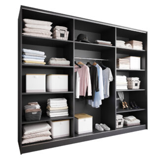 Skříň otevřená MERV K1 250 černá