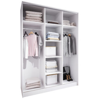 Skříň otevřená MERV K2 150 bílá