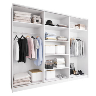 Skříň otevřená MERV K2 270 bílá