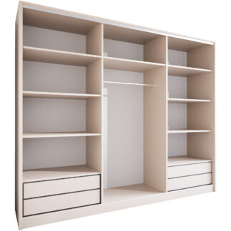 Skříň otevřená MERV K3 270 kašmír