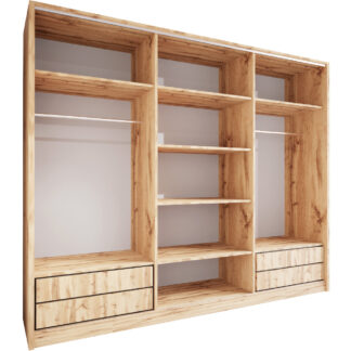 Skříň otevřená MERV K4 250 dub wotan