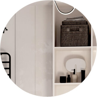 Koupelnové zrcadlo MIR3 80cm