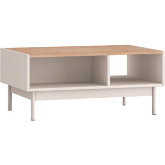 Konferenční stolek ERMITE 09 kašmír / dub cremona