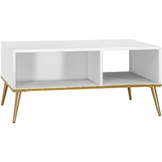 Konferenční stolek GOLDEN GL08 bílý lesk