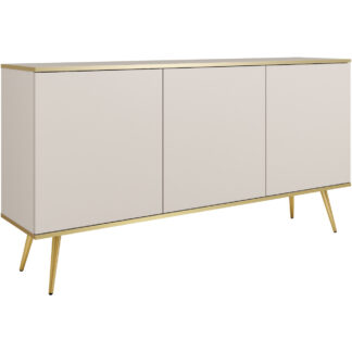 Komoda ARA K160 béžová + zlatá