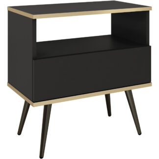 Noční stolek ARA S54 černý