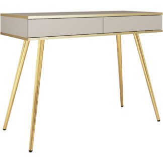 Toaletka ARA T102 béžová + zlatá